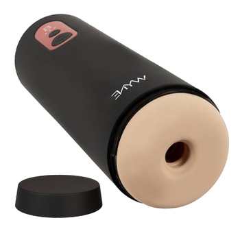 Masturbator posuwisty z bardzo silnymi wibracjami i funkcją booster WYNE 8