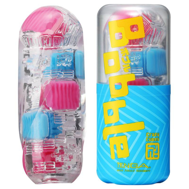 Masturbator Bobble Crazy Cubes TENGA