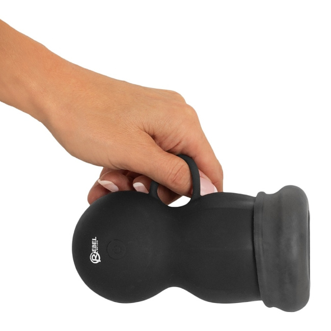 Szalony rebeliant - masturbator bezwładnościowy z wirującą kulą, generującą najsilniejsze wibracje