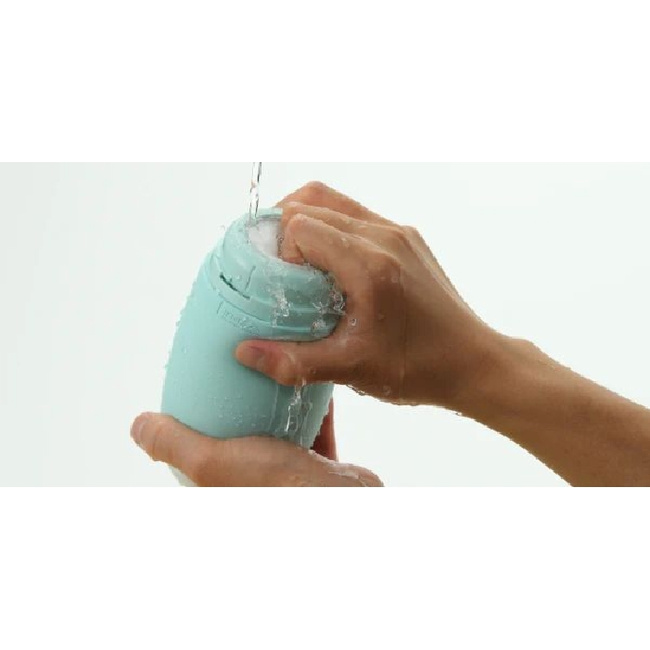 Rozkoszna miękkość - luksusowy, mięciutki masturbator Tenga Puffy z efektem ssania, biały