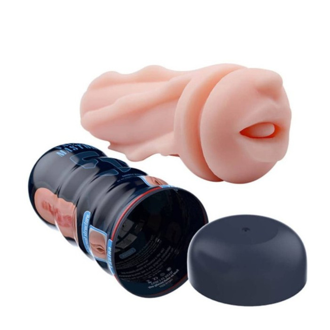 Masturbator w tubie – usta