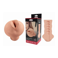 Masturbator – spragnione seksu usta + żel gratis