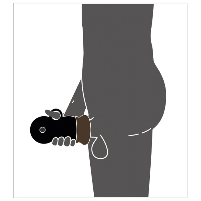 Szalony rebeliant - masturbator bezwładnościowy z wirującą kulą, generującą najsilniejsze wibracje