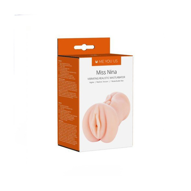 Panna Nina mięciutka realistyczna cipka z 7 trybami wibracji - masturbator anatomiczny