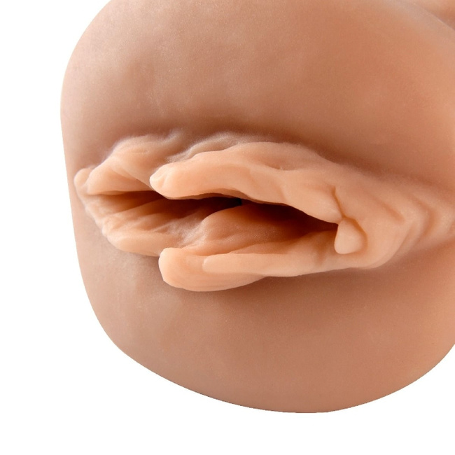 Mięsista cipka gorącej przedszkolanki Kelly, masturbator anatomiczny